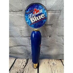 Vintage Labatt Blue 11" Acrylic Canadian Beer Tap Barware Pull Handle Breweriana